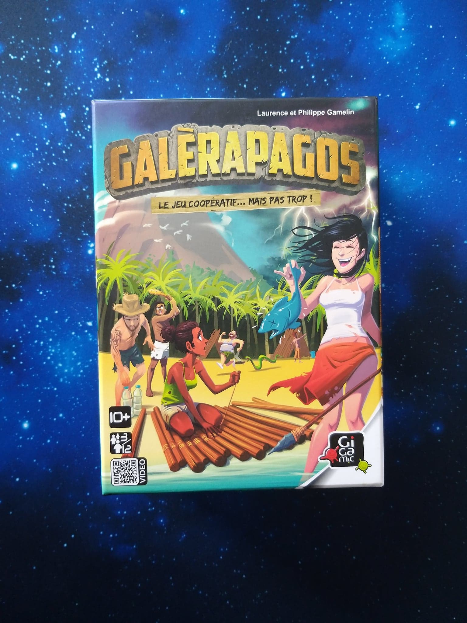 Jeu De Société Galerapagos Par Gigamic - Coopératif (mais Pas Trop) Avec Trahison, à Partir De 12 Ans